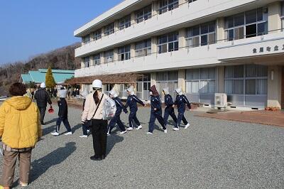 臨機応変に避難します