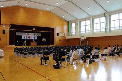 入学式のようす